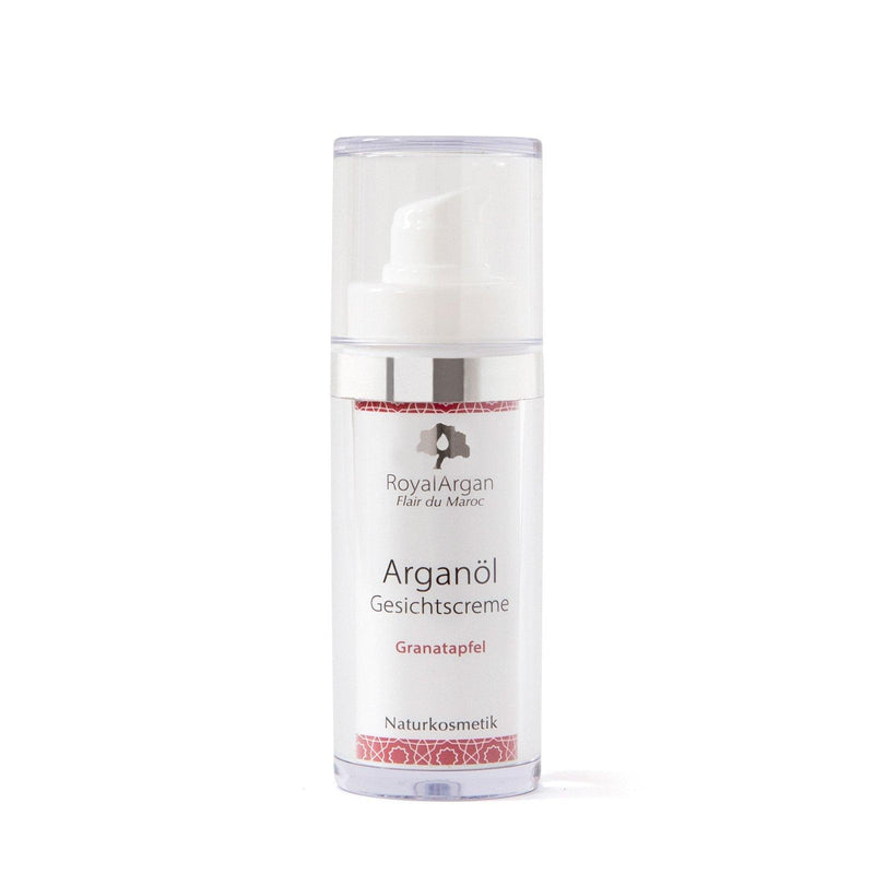 Arganöl Gesichtscreme Granatapfel, 30 ml - Royal Argan - Naturkosmetik-Produkte mit Arganöl