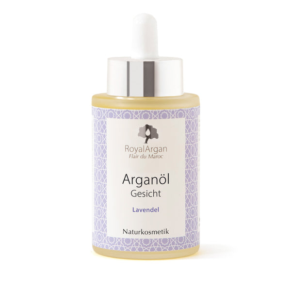 Argan-Gesichtsöl, Lavendel - Royal Argan - Naturkosmetik-Produkte mit Arganöl